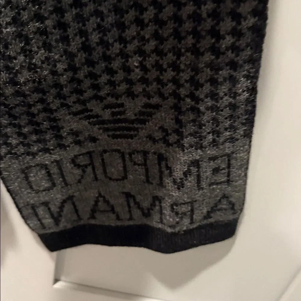 Emporio Armani Dark Gray kids Scarf and hat